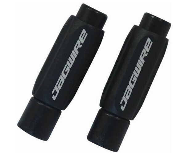 Jagwire Pro Inline Adjuster 5mm Stainless Steel Black Upgrade your bike with the Jagwire Pro Indexed Inline Adjuster. Made of stainless steel, it ensures low friction for top performance. Compatible with lined or nosed end caps. Get yours now in sleek black!