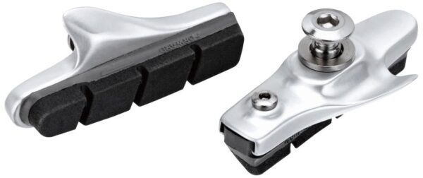 Jagwire Road Sport Brake Pad S Power Silver One Size Enhance your cycling experience with the Jagwire Road Sport Brake Pad S Power. Enjoy high power, excellent modulation, and a high-performance brake compound. Compatible with Shimano and SRAM road brakes, these replaceable power compound pads offer long-lasting performance. Available in a sleek silver color.