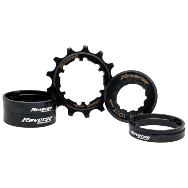 MS Single Speed Kit 14T Black Brand Reverse Size Upgrade your bike with the MS Single Speed Kit by Reverse. This 14T kit in sleek black offers smooth cycling. Enhance your ride today!