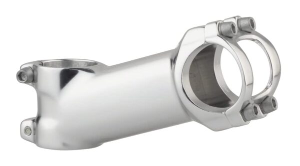 MSW 17 Stem 90mm 31.8 Clamp 17 1 18 Aluminum Silver Elevate your biking experience with the MSW 17 Stem in stunning silver. Tested to ISO 4210 Mountain standards, this 3D-forged aluminum stem offers increased strength. Easy installation with a 4-bolt faceplate. Available in various lengths for a tailored fit.