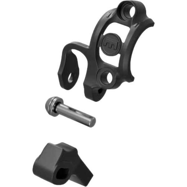 Magura Brake Shiftmix 4 Lever Adapter for Shimano I Spec III LH Black 2 702 191 Shiftmix adaptors allow a shifter to clamp directly to a Magura brake lever, expanding setup possibilities. For Shimano I-Spec EV shifter. Ideal for XTR, XT, SLX, and Deore shift groups. Color: Black.