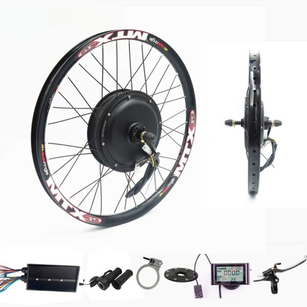 NBPOWER 135mm Dropout Rear 72V 2000W Rear Wheel Motor Electric Bike Kit with SW900 Display Upgrade your electric bike with the NBPOWER 72V 2000W rear hub motor kit. Includes dual-mode controller, SW900 display, and alloy rims for a top-speed of 70-75km/h.