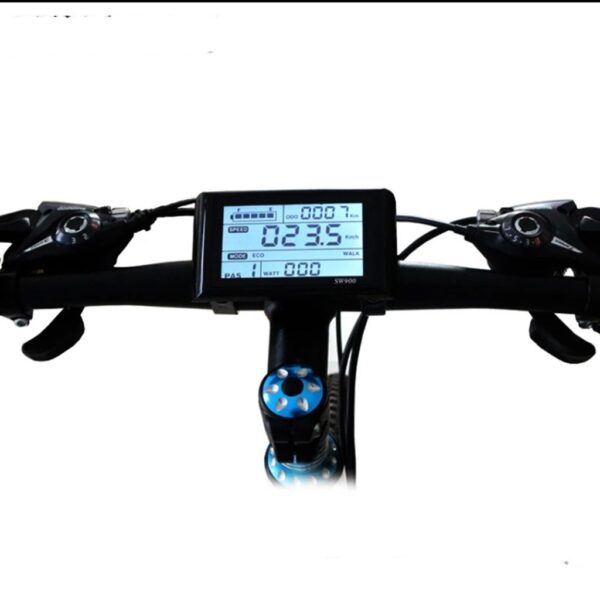 NBPOWER SW900 LCD Display for E Bike Kit Electric Bicycle Conversion kit Electric Bicycle Part Accessories DC72VDC48V Enhance your e-bike experience with the NBPOWER SW900 LCD Display. Speed, power ratio, battery levels, and more at your fingertips. Fast FedEx shipping available!