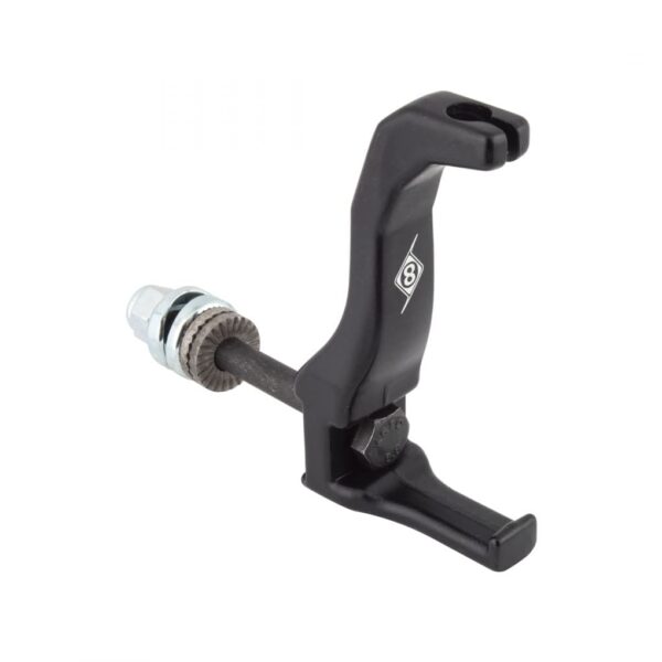 Origin8 Aluminum Brake Hole Mount Cable Hanger Front Fork Cantilever Design Enhance your braking system with the Origin8 Aluminum Brake Hole Mount Cable Hanger. Crafted from forged aluminum, this hanger is lightweight and durable, perfect for tricky cantilever brake setups. Easily mountable to most frame or fork holes, it offers reliable performance for your front brake needs.