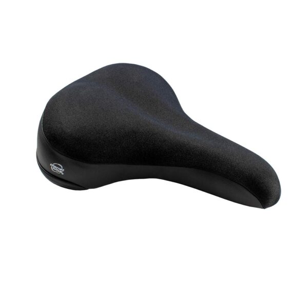 Planet Bike Comfort Gel Bike Seat for Women Electric Bike Compatible Gel Pads Lycra Cover Standard Mount Center Channel Experience ultimate comfort on your electric bike rides with the Planet Bike Comfort Gel Bike Seat for women. Gel pads provide pressure relief, lycra cover ensures durability, and the center channel enhances comfort. Say goodbye to saddle soreness!