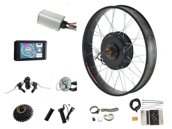 Programmable Color Display Electric Bike Kit 2000W 72V72V with Sabvoton 45A Controller TFT UCK1 Display NBPOWER Upgrade your bike with this 2000W electric kit featuring a powerful motor, smooth controller, and vibrant color display. DIY conversion made easy!