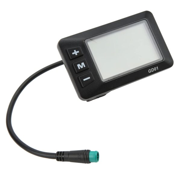 RiToEasysports Electric Bicycle Display 36V 48V LCD GD01 5 Pin Waterproof Plug Handlebar Ebike Brand RiToEasysports Size nan Enhance your biking experience with the RiToEasysports Electric Bicycle Display. Real-time speed display, smart battery management, and more for optimal rides.