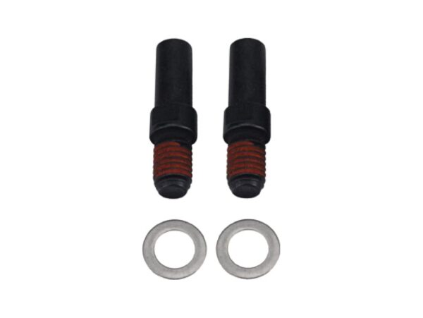 RockShox Brake Post Kit Steel 2 posts and 2 washers Size Brand Upgrade your RockShox fork with the durable RockShox Brake Post Kit. Made of high-quality steel, this kit includes 2 posts & 2 washers. Enhance your biking experience now!