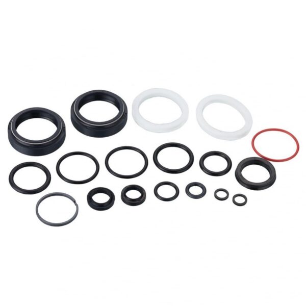 RockShox Suspension Fork Service Kit 3x3x3 cm Dust Seals Foam Rings O Ring Seals Upgrade your Yari Solo Air with the RockShox Suspension Fork Service Kit. Includes dust seals, foam rings, and o-ring seals for optimal performance.