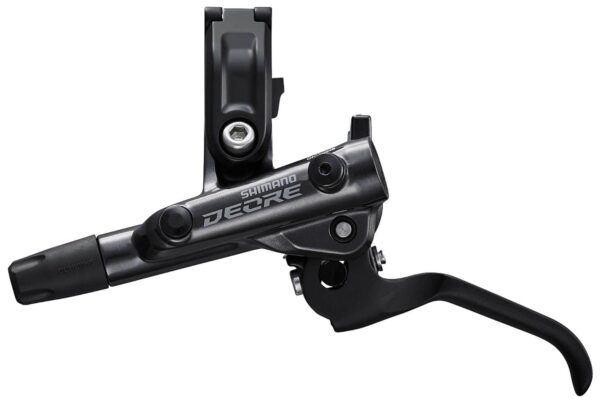 SHIMANO BL M6100 Deore Brake Lever I spec EV Ready Left Hand Black Unisex Adult Upgrade your braking power with the SHIMANO BL-M6100 Deore Brake Lever. Designed for stiffer levers, this black lever is I-spec EV ready for high performance. Perfect for both men and women.