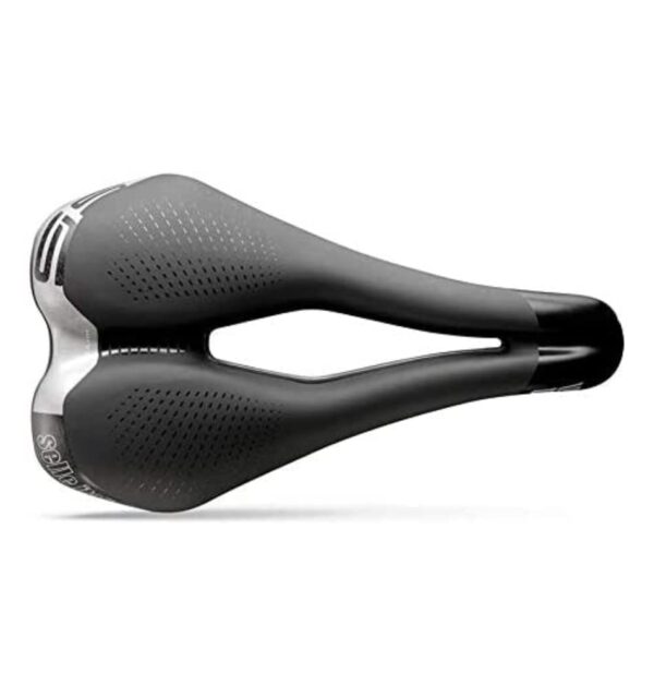 Selle Italia S 5 Superflow Saddle BlackHi Viz 255 x 160mm 325g Soft Tek Cover Fec Alloy Rails Enhance your cycling performance with the Selle Italia S 5 Superflow Saddle. Its waved shape promotes ideal seating positioning for maximum comfort and efficiency. Featuring SuperFlow technology, this saddle reduces pressure in the perineal area. The Fec Alloy Rails provide strength and flexibility, while the Soft-Tek cover ensures high comfort levels. Specially designed for Selle Italia idmatch L3.