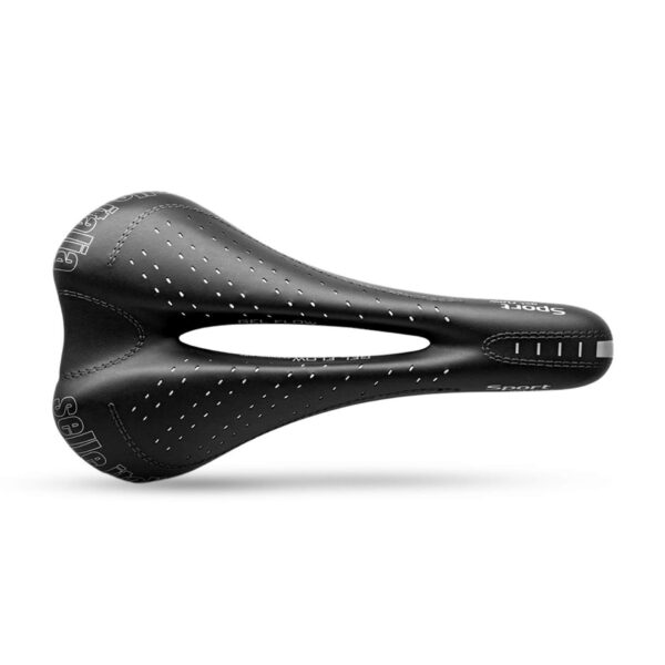 Selle Italia Sport Gel Flow Road Bike Saddle 275 x 145mm Black Gel Comfort Durable Lightweight Extra Padding Steel Rails Unleash your passion with the Selle Italia Sport Gel Flow Saddle, offering excellent comfort with its gel layer and durable, lightweight design. Ideal for road and off-road use.