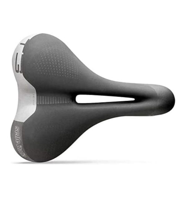 Selle Italia T 3 Flow Saddle BlackHi Viz Soft Tek Cover Fec Alloy Rails 267 x 210mm 480g Fit ID S2 Unleash your passion with the Selle Italia T 3 Flow Saddle. Designed for road use, it offers comfort, safety, and lightweight performance. Ride longer with improved safety in low-visibility conditions. Get yours now!