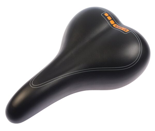 Serfas E Gel Hybrid Bicycle Saddle 90 Day Comfort Guarantee RX Deep Groove Designs Dual Density Base Technology Experience the ultimate ride with the Serfas E-Gel Hybrid Bicycle Saddle. Featuring a 90-Day Comfort Guarantee, patented I.C.S. Infinite Comfort System, and Dual Density base technology, this saddle offers unparalleled comfort and support. The hybrid size design, E-Gel top layer, and deep groove design ensure frictionless comfort and soft tissue protection for a smooth cycling experience.