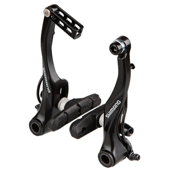 Shimano BR T4000 Rear V Brake Black X type V brake 107mm arch Efficient design for smooth, quiet stopping power. Mudguard included.