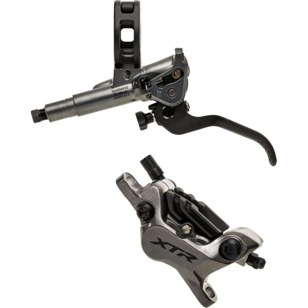 Shimano XTR Bl M9120 Disc Brake Size Front Carbon Fiber Elevate your mountain biking experience with the Shimano XTR Bl-M9120 Disc Brake. Experience powerful and controlled braking with carbon fiber lever, hydraulic actuation, and 4-piston caliper. Upgrade to precision and performance on every ride.