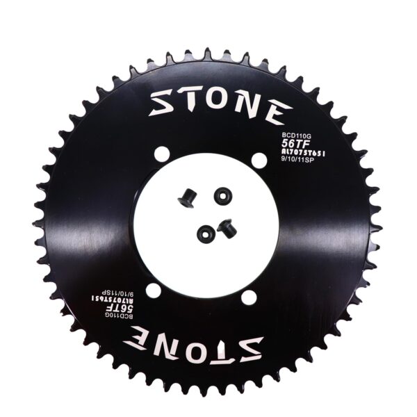 Stone Round Chainring 110 BCD for Shimano Gravel GRX FC RX810 RX600 34 60T Road Bike Chainwheel DJC Components Upgrade your Shimano Gravel GRX FC RX810 RX600 bike with the Stone Round Chainring. Made of high strength Aluminum 7075-T651, CNC processed with precision and anodized for durability. Available in various tooth options for optimal performance.