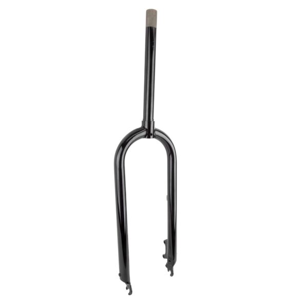 Sunlite Hi Tensile Steel Fat Tire Fork 26 MTB 135mm Front Hub Spacing Upgrade your mountain bike with the Sunlite Hi-Tensile Steel Fat Tire Fork. Made from durable steel, this fork features a 135mm fat tire front hub spacing for stability and control. Ideal for off-road adventures, it is designed to fit 26-inch wheels. Enhance your ride with this reliable and sturdy fork.