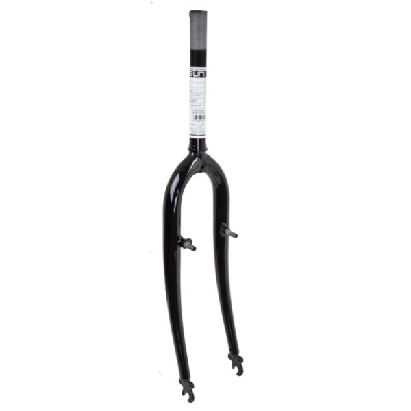 Sunlite Threaded MTB Fork 26 Hi Tensile Steel Construction Upgrade your riding experience with the Sunlite Threaded MTB Fork. Made of high-tensile steel, this fork is durable and reliable for your mountain biking adventures. Features cantilever brake mounts for enhanced safety. Fits 26' wheels perfectly.