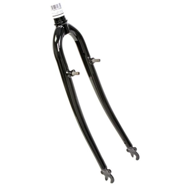 Sunlite Threadless Hybrid Fork 700c 250x28.6x30.0mm Chromoly 45mm Rake Upgrade your bike with the Sunlite Threadless Hybrid Fork! Made of Chromoly, this fork features a 45mm rake for stability and durability. Fits 700c size bikes.