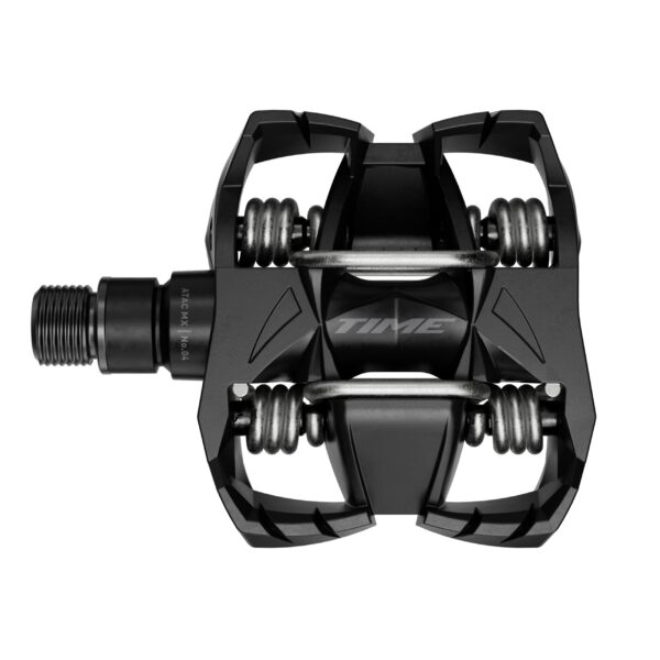 TIME Sport Pedals TIME MX 4 with ATAC Standard Cleats Black B1 Enhanced Stability Control Experience stability & control with TIME MX 4 pedals. ATAC Standard Cleats for secure connection & efficiency. Black B1 finish for style. Durable & reliable for smooth rides. Trusted by cyclists for precision engineering.