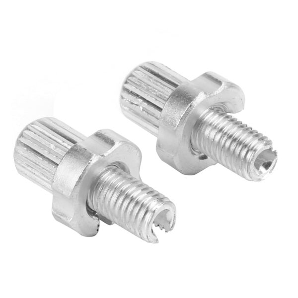 Tbest Brake Barrel Adjuster Brake Lever Barrel Nut Adjuster 2pcs M7 Bicycle Brake Lever Adjuster Screws Fastener Silver Aluminium Alloy for Road Mountain Bikes by Tbest Size nan Enhance your bike's performance with the Tbest Brake Barrel Adjuster. Crafted from premium aluminium alloy, this sleek silver brake lever adjuster offers precision control and durability. Compatible with various bike types, it elevates your riding experience.