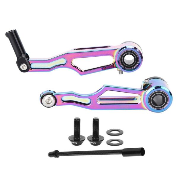 Tbest Ultralight Folding Bike Aluminium Alloy V Brake Cycling Accessory 7075 2 Types Upgrade your bike with the Tbest V Brake! Superior 7075 aluminum alloy, fits folding bikes, stylish plating color, and two types to choose from.