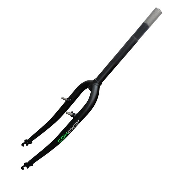 Threaded Fork 700C OD 1 25.4mm ID 22.2mm Fixed Bicycle MTB Road Cruiser Bike Fork by DONSP1986 Enhance your biking experience with the DONSP1986 Threaded Fork, designed for 700C bikes like MTB, Road, Cruiser, and Fixed Gear. Made with high-quality materials, this fork features Caliper Brake Mounts, a 30mm Crown race, and is compatible with 700*40C tires. Upgrade your ride today!