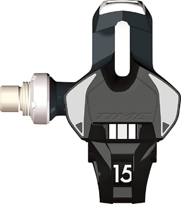 Time XPro 15 Road Pedal ICLIC Cleats BlackWhite Time Size Ceramic Bearings Enhance your cycling experience with the Time XPro 15 Road Pedal in Black/White. Featuring low stack height, Ceramic Speed bearings, and adjustable carbon blade for optimal engagement tension. Size: Time.