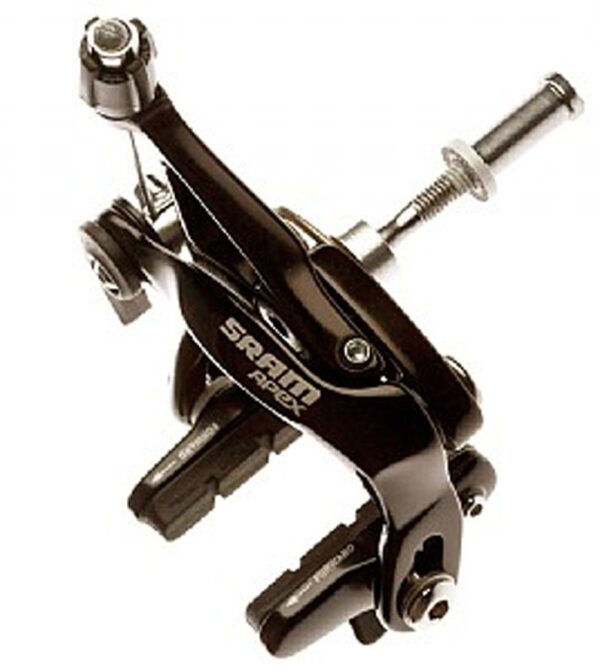 Unisex Adult SRAM Brake Apex Rim Brake Front Black 28mm Experience powerful braking with SRAM's Unisex Adult Brake Apex Rim Brake. Dual Pivot design, proprietary pad compound, and Indexed quick release for easy adjustment. Suitable for tires up to 28mm wide. Ideal for wet conditions.