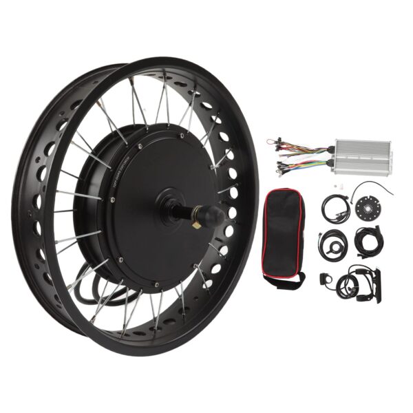 VBESTLIFE 20 Rear Wheel Electric Hub Motor Kit 20inch 72V 3000W Controller S900 Panel Rear Drive Hub Thumb Throttle Kit for Electric Bike Conversion Upgrade your bike with the VBESTLIFE 20'' Rear Wheel Electric Hub Motor Kit. This kit includes a 72V 3000W controller, S900 panel, and thumb throttle for a seamless electric bike conversion. Enjoy enhanced compatibility, good heat dissipation, data display features, and a durable aluminum alloy hub for a premium riding experience.