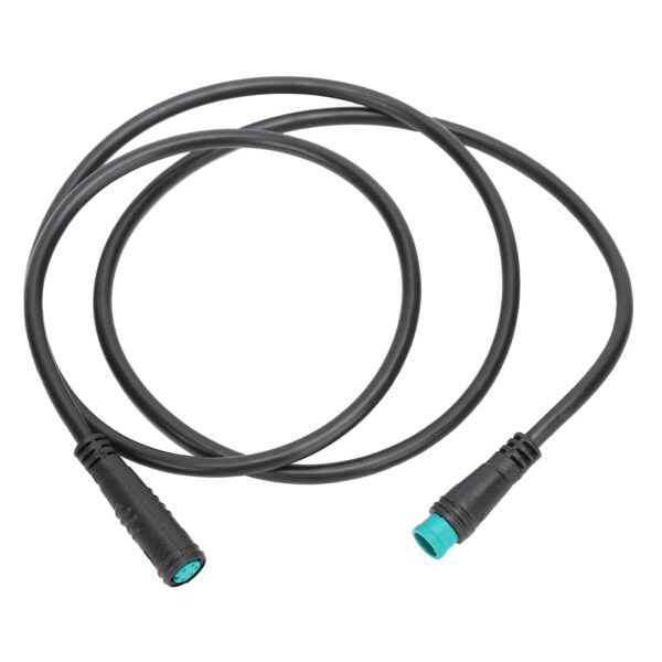 VGEBY 5 Pin 82cm E‑Bike MaleFemale Connector Cable 8FUN BBS01BBS02BBSHD Motor Accessory Enhance your electric bicycle with the VGEBY Instrument Extension Cord. Suitable for 8FUN BBS01/BBS02/BBSHD motors and Quantum instruments, this 5 core extension cord with 82cm length is easy to install and operate. Made from premium material, it allows you to adjust motor parameters for diverse road conditions.