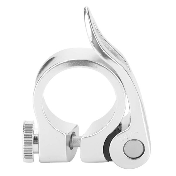 VGEBY Aluminum Alloy Bike Seatpost Clamp for 25.4mm Seat PostSilver Quick Release Bmx Clip Upgrade your bike with the VGEBY Seatpost Clamp in Silver. High-quality aluminum alloy, easy to install, compatible with 25.4mm seat posts. Choose from multiple colors. Satisfaction guaranteed!