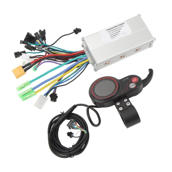 VGEBY Brushless Motor Controller Kit 500W 28A Sine Controller for Electric Bicycle Enhance your electric bicycle with the VGEBY Brushless Motor Controller Kit. Crafted for durability with ABS material and efficient heat dissipation, this controller offers multiple working modes and wide voltage compatibility for a powerful riding experience.