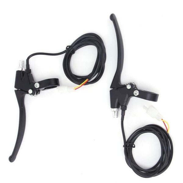 VGEBY Electric Bike Brake Lever Aluminium Alloy Right Left Accessory for Electric Bicycles Scooters Upgrade your electric bike with VGEBY's premium aluminum alloy brake lever. Easy to install, lightweight, and durable. Perfect replacement for enhanced safety.