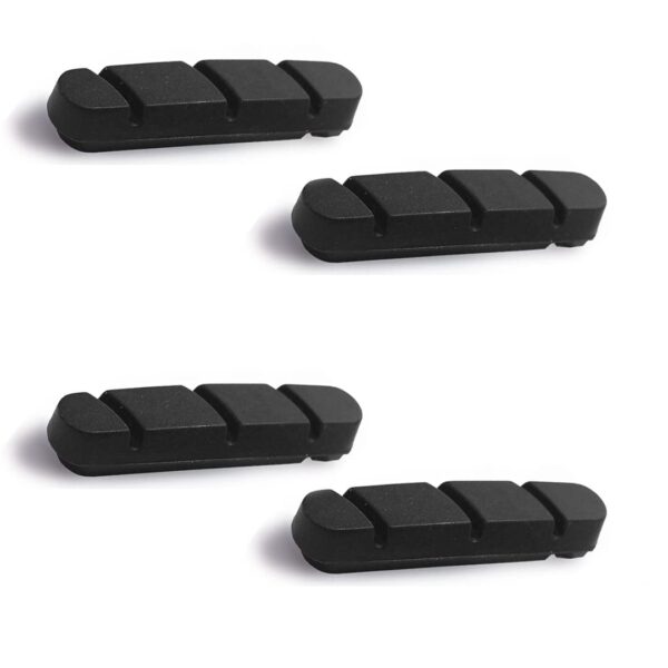 VeloChampion Carbon Rims Bike Brake Pads for Shimano Dura Ace Ultegra 105 2pcs or 4pcs Enhance your bike's braking performance with VeloChampion Brake Pads. Compatible with top brake sets, these pads offer maximum braking power and durability on aluminum surfaces. Available in 2pcs or 4pcs sets for front or rear brakes.