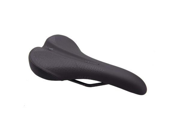 WTB Rocket Saddle Medium 142mm x 265mm Flex Tuned Shell The WTB Rocket saddle is a top choice for power and comfort. With thick padding and a swooped tail, it's ideal for backpackers and trail riders. Features a microfiber cover, DNA padding, and steel rail for durability. Weighs 318g.