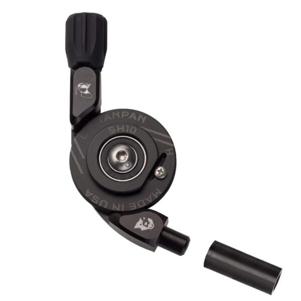 Wolf Tooth Components Tanpan 10 Speed Conversion Road to Mountain Derailleur Adapter Convert seamlessly with the Wolf Tooth Components Tanpan. Amplify cable pull for secure chain shifts. Ideal for road, gravel, cyclocross bikes.