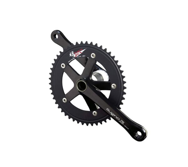 ZEN144 DD75 2 44T 170mm BLACKZEN144 Sugino Crankset 144mm BCD Silver Upgrade your bike with the Sugino ZEN144 Crankset featuring 44T teeth, 170mm length, and a sleek black finish. Designed for performance and durability.