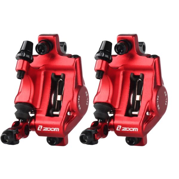 ZOOM Hydraulic Disc Brake Calipers HB 100 MTB Bike Disc Brakes Front Rear Set Mountain Road E Bike Upgrade your bike with the ZOOM Hydraulic Disc Brake Calipers. Cable-actuated hydraulic system for smooth braking. Suitable for various bike types.