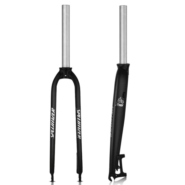 ZTZ 1 18 Aluminum Alloy Rigid Disc Brake MTB Fork 2627.529 High Strength Lightweight Front Forks Upgrade your mountain bike with the ZTZ 1-1/8' Aluminum Alloy Rigid Disc Brake MTB Fork. Crafted from high-strength, lightweight aluminum alloy, this fork offers superior performance and comfort. Available in sizes 26/27.5/29, with a straight tube design and offset of 39mm, it's compatible with 160mm-183mm rotors. The unique diamond angle fork design enhances rigidity and elegance. Trust ZTZ for top-quality bike parts and exceptional service.