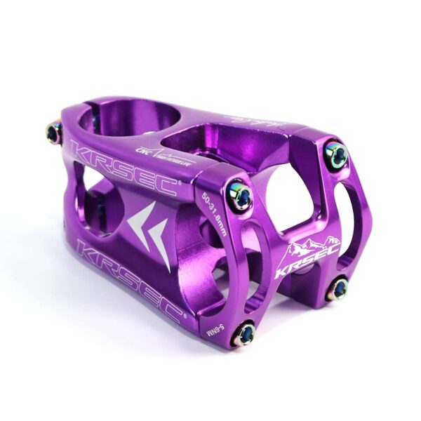 ZTZ Mountain Bike Stem31.8mm 50mm Aluminum Alloy Short Handlebar Stem for Bicycle Road Bike Cycling Accessories Purple Enhance your bike's performance with the ZTZ Mountain Bike Stem. Lightweight and durable, this 50mm stem features a unique design for reduced resistance. Easy to install and suitable for various bikes.