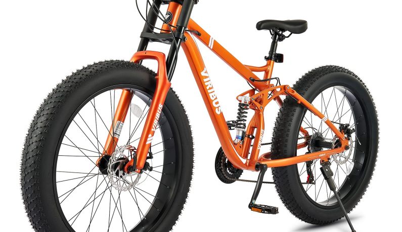 Viribus 26" Full Suspension Fat Tire Mountain Bike